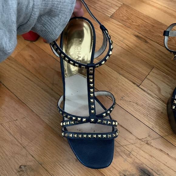 Michael Kors studded sandles like new - Picture 1 of 3